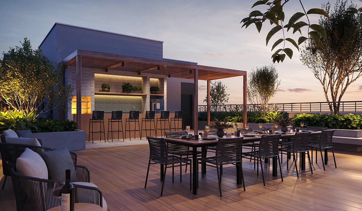 Espaço Rooftop Grill - Integra Gran Reserva